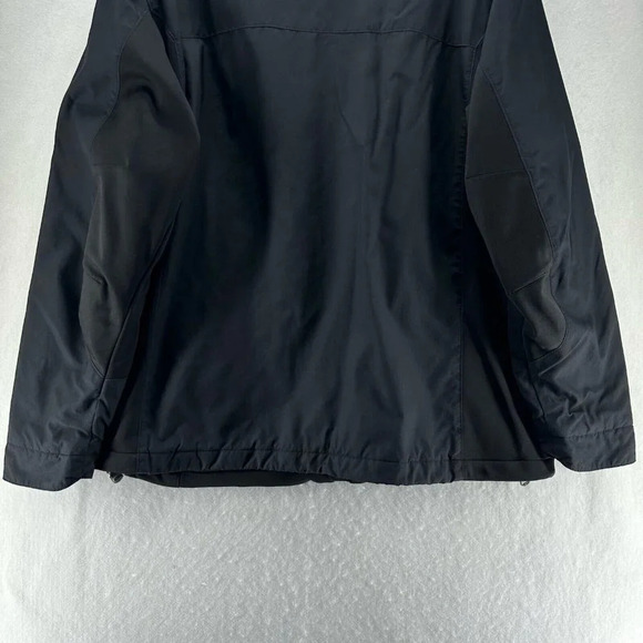 GAP Jacket Mens Size XL Quilted Lined Full Zip Long Sleeve Outdoor Nylon Black - Picture 7 of 14